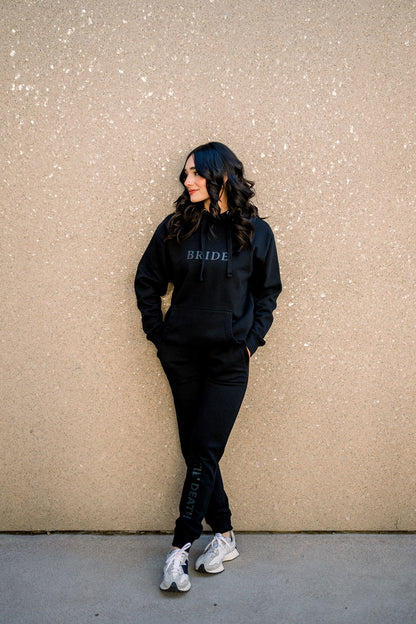 Bride Hoodie (black print)