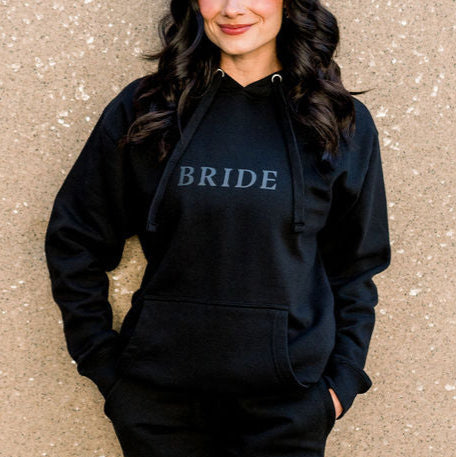 Bride Hoodie (black print)